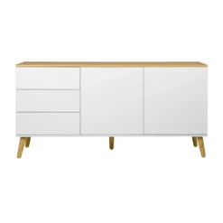 Scandinavisch Dressoir Met Eiken -BEPUREHOME Winkel tenzo dot eikenhouten dressoir 05