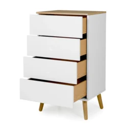 Hoge Eiken Ladekast 12 Hoge Eiken Ladekast -BEPUREHOME Winkel tenzo dot hoge eiken ladekast 05