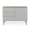 Modern Dressoir Met Eiken Blad -BEPUREHOME Winkel tenzo dot lage wandkast 09