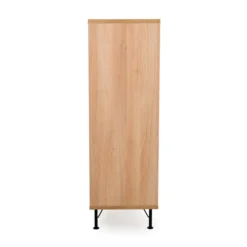 Eiken Wandkast Mat Zwart -BEPUREHOME Winkel tenzo flow eiken wandkast 05