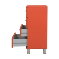 Halfhoge Ladekast -BEPUREHOME Winkel tenzo malibu halfhoge ladekast rood 02 3