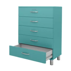 Hoge Brede Ladekast -BEPUREHOME Winkel tenzo malibu hoge brede ladekast blauw 04 1