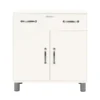Klein Retro Dressoir 1 Klein Retro Dressoir -BEPUREHOME Winkel tenzo malibu klein retro dressoir wit 07 1