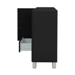 Retro Dressoir 13 Retro Dressoir -BEPUREHOME Winkel tenzo malibu retro dressoir zwart 07 1