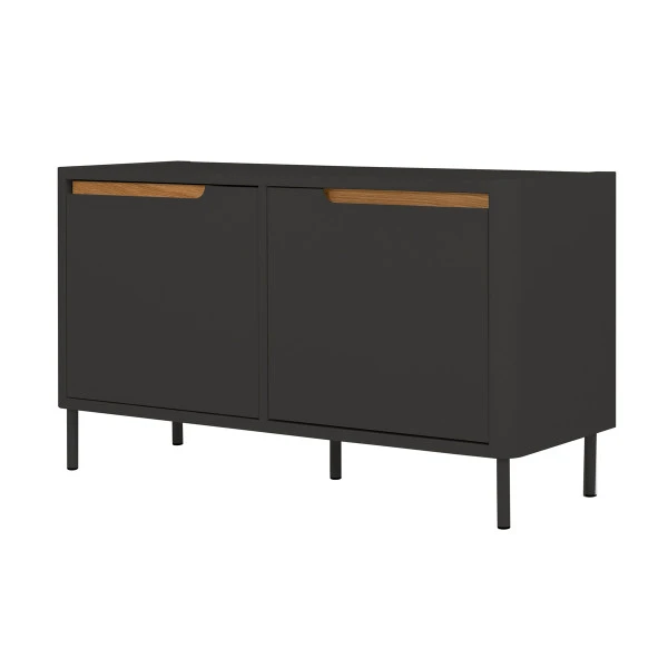 Laag Kastje Met Twee Deuren 4 Laag Kastje Met Twee Deuren - Afbeelding 2