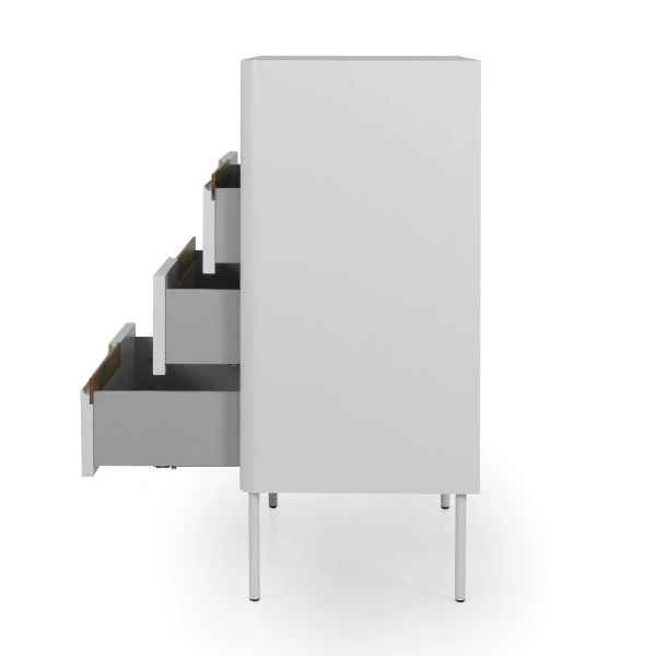 Moderne Ladekast Met Eiken 4 Moderne Ladekast Met Eiken - Afbeelding 2