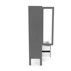 Moderne Vitrinekast Mat -BEPUREHOME Winkel tenzo uno hoge vitrinekast 05