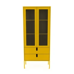 Moderne Vitrinekast Mat -BEPUREHOME Winkel tenzo uno hoge vitrinekast 09