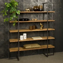 Teakhouten Stellingkast