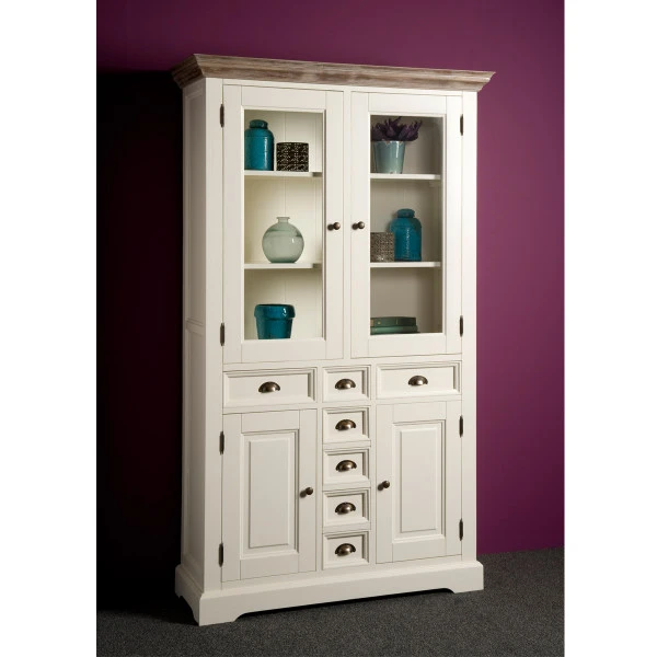 Landelijke Vitrinekast 3 Landelijke Vitrinekast