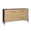 Dressoir Eiken Met Metaal -BEPUREHOME Winkel tower living lido dressoir eiken met metaal