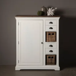 Spekkast Met Manden Landelijk