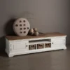 Landelijk Tv-meubel Met Manden 180cm 1 Landelijk Tv-meubel Met Manden 180cm -BEPUREHOME Winkel tower living napoli landelijk tv meubel met manden 180cm 01