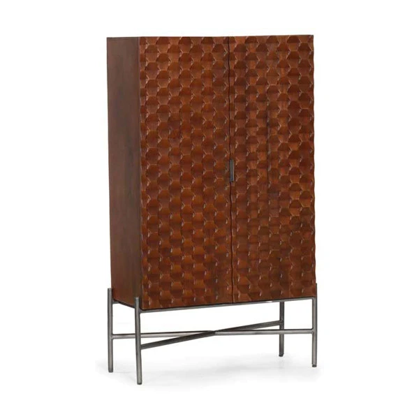 Wandkast Met Houtsnijwerk 3 Wandkast Met Houtsnijwerk