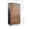 Grote Wandkast Sheesham Hout -BEPUREHOME Winkel tower living taviano grote wandkast sheesham hout