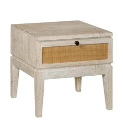 Nachtkastje White Wash Webbing