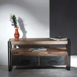 Sheesham Hout Tv-meubel 112 Cm -BEPUREHOME Winkel tv meubel lavis havel 112 03 800x800 1