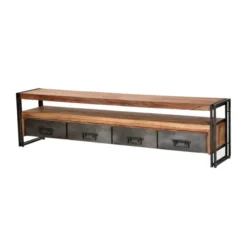 Tv-meubel Hout Met Metaal 200 Cm -BEPUREHOME Winkel tv meubel hout met metaal lavis havel 02