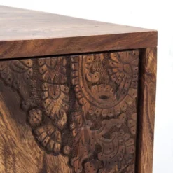 Tv-meubel Sheesham En Koehuid -BEPUREHOME Winkel tv meubel rodeo kare design 04 800x800 1