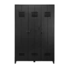VTwonen Lockerkast 3-deurs -BEPUREHOME Winkel vtwonen locker opberggigant drie deurs zwart 01 1