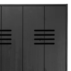 VTwonen Lockerkast 3-deurs -BEPUREHOME Winkel vtwonen locker opberggigant drie deurs zwart 02 1