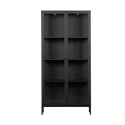 VTwonen Zwarte Vitrinekast Van Ijzer -BEPUREHOME Winkel vtwonen precious zwarte vitrinekast van ijzer 03