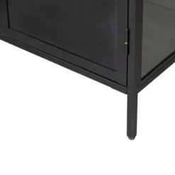 VTwonen Zwarte Vitrinekast Van Ijzer -BEPUREHOME Winkel vtwonen precious zwarte vitrinekast van ijzer 04