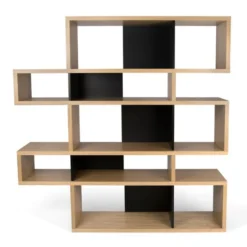 Design Boekenkast Eiken 160 Cm -BEPUREHOME Winkel wandkast eiken tundo amavel 160 02 800x800 1