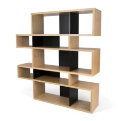 Design Boekenkast Eiken 160 Cm -BEPUREHOME Winkel wandkast eiken tundo amavel 160 05 800x800 1