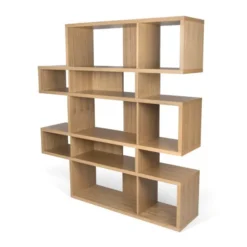 Design Boekenkast Eiken 160 Cm -BEPUREHOME Winkel wandkast eiken tundo amavel 160 06 800x800 1