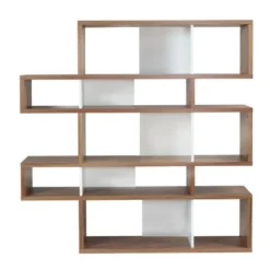 Design Boekenkast Walnoot 160 Cm
