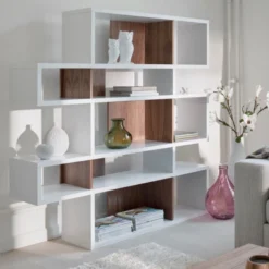 Design Boekenkast Wit 160 Cm -BEPUREHOME Winkel witte kast tundo amavel 160 05 800x800 1