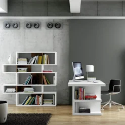 Design Boekenkast Wit 160 Cm -BEPUREHOME Winkel witte kast tundo amavel 160 06 800x800 1