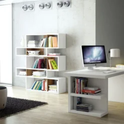 Design Boekenkast Wit 160 Cm -BEPUREHOME Winkel witte kast tundo amavel 160 07 800x800 1