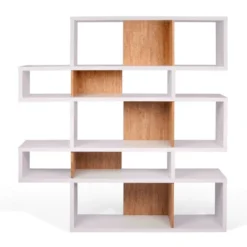 Design Boekenkast Wit 160 Cm -BEPUREHOME Winkel witte kast tundo amavel 160 102 800x800 1