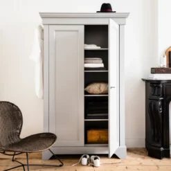 WOOOD Brocante Kast Grenen -BEPUREHOME Winkel woood isabel brocante kast in grenen 08