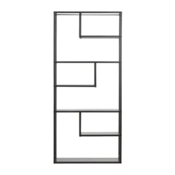 WOOOD Metalen Open Wandkast 85 Cm Breed