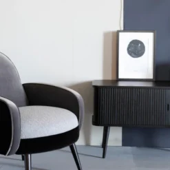 Zuiver Zwart Design Tv-dressoir -BEPUREHOME Winkel zuiver barbier black zwart design dressoir 9