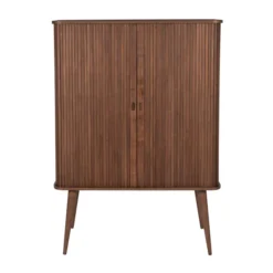 Zuiver Design Wandkast Walnoot -BEPUREHOME Winkel zuiver barbier walnut design wandkast walnoot 01