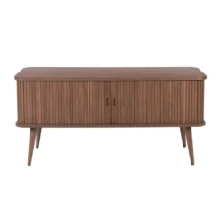 Zuiver Walnoot Tv-dressoir -BEPUREHOME Winkel zuiver barbier walnut walnoot tv dressoir 01