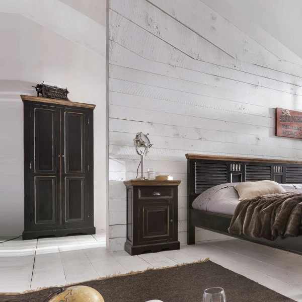 Landelijke Kast Zwart 7 Landelijke Kast Zwart - Afbeelding 5