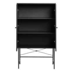 Zwarte Wandkast Met Rotan 13 Zwarte Wandkast Met Rotan -BEPUREHOME Winkel zwarte wandkast met rotan bodio pose 04